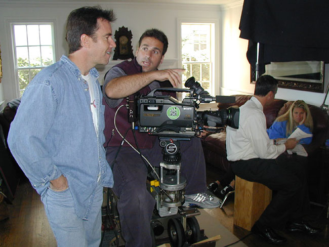 Bill O'Neil director Jim Tianis camera
