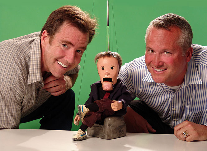 Bill O'Neil & Tim Smithe and puppet